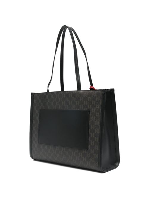 Borsa donna tote con patch logo Karl Lagerfeld | B1W300225059